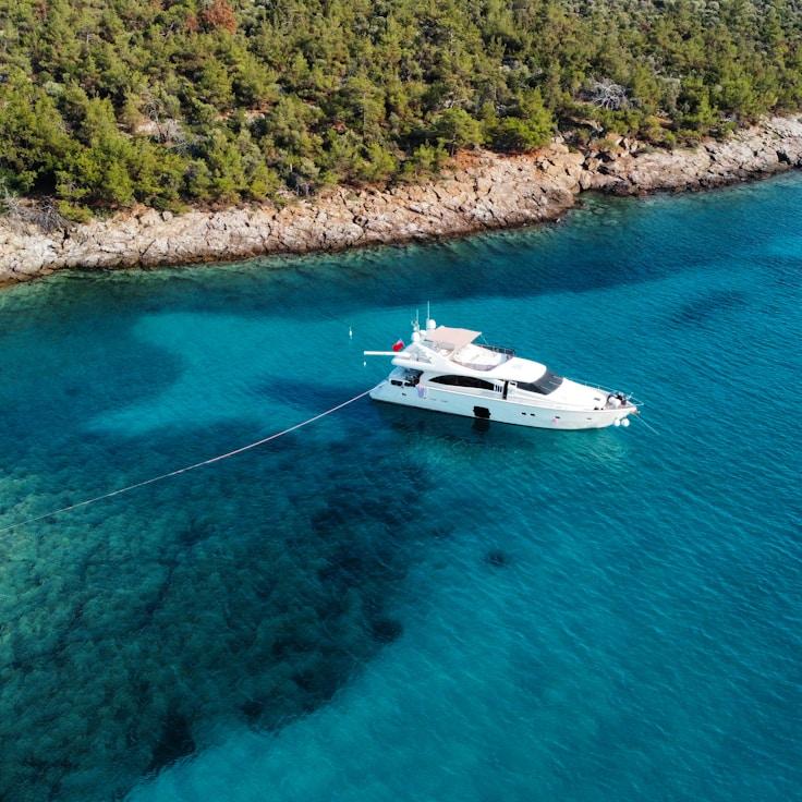 Corporate retreat on yacht
